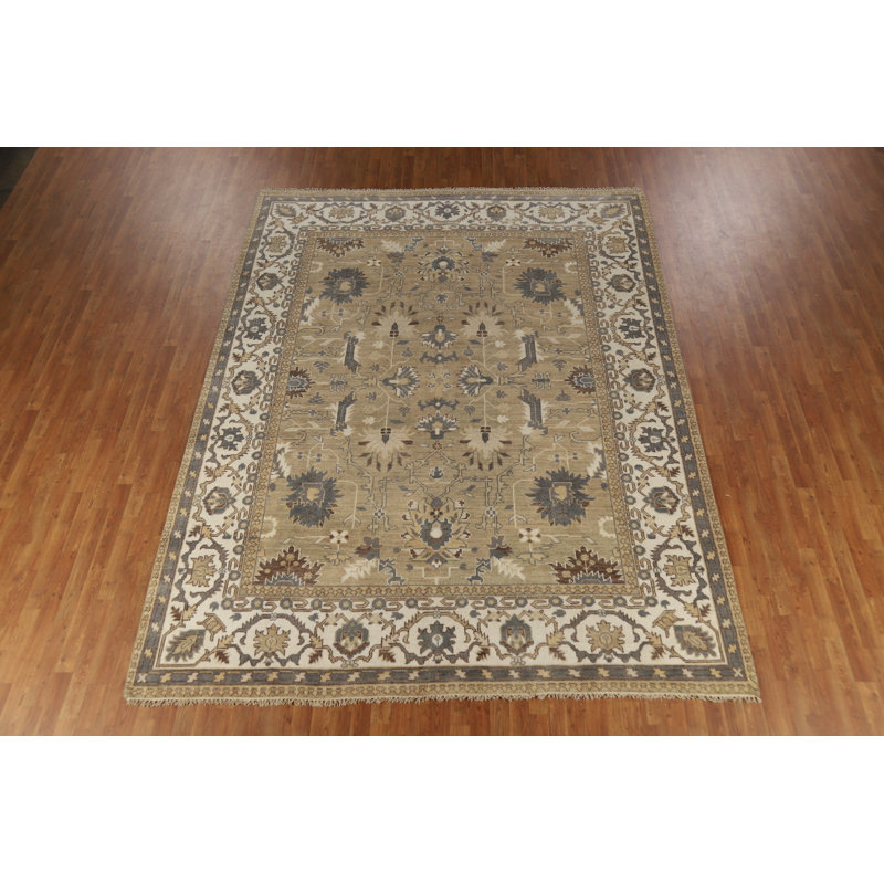 Tapis indien en laine Oushak 9 x 12