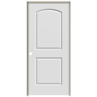 Porte standard lambrissée en bois manufacturé