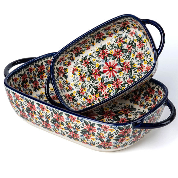 ATC HOLDINGS Rectangle Ceramic Baker Bakeware | Wayfair