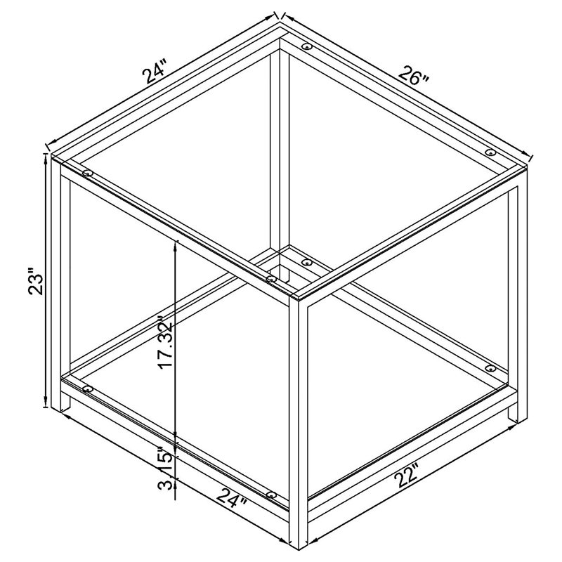Ensemble de tables basses 2 pièces