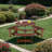 6-Person Round Picnic Table – 3 Built-in Benches & Umbrella Hole (All-Weather)-658775439