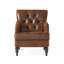 Fauteuil club confortable et capitonné au design élégant pour la détente