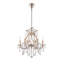 Lustre style candélabre en cristal de style empire 6 lumières 20 po-457075255-457075251-455394816