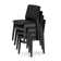 Transformer Chairs- Onyx&Smokedhickory(2Chairs/Box)