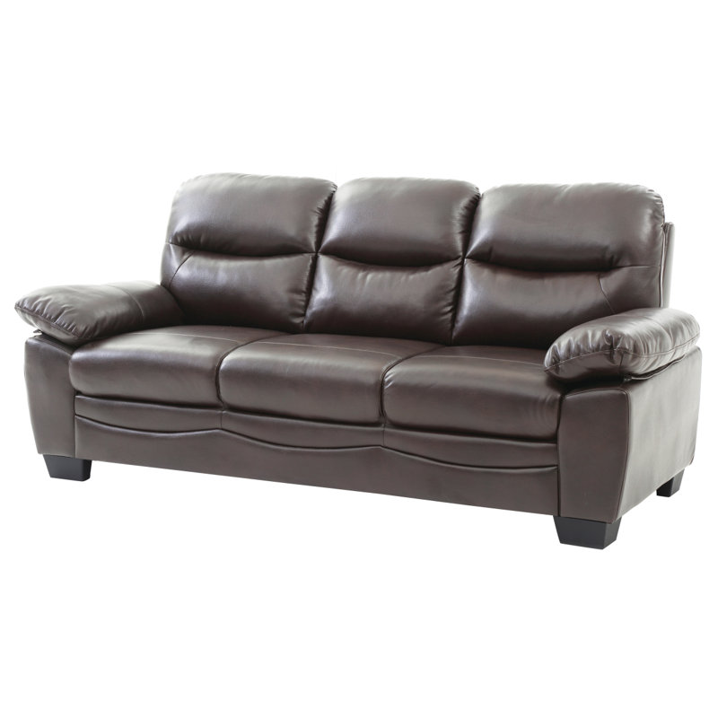 Canapé moderne Modern Glory Furniture Marta, Marron foncé