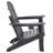 Adirondack Chair Plastic Set of 2 All-Weather Folding Fire Pit-1087548162