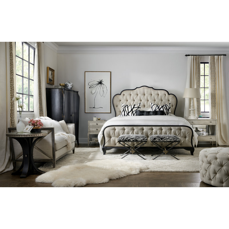 Silver Traditional 2-Drawer Nightstand with Oak Veneers