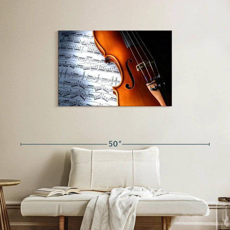 Violon, H 24 po x l 36 po