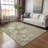 Machine Washable Indoor/Outdoor Kaczor ACN2225 Floral Rug-1093625213