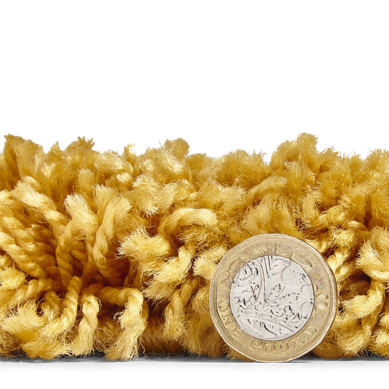 Vista area rug Machine Woven Rectangle Yellow, Rectangle 160cm x 220cm