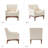 Arshanti 28.7" W Armchair With Solid Wood Legs-77429549