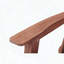 Chaise Adirondack surdimensionnée pliante en bois (dossier et siège pré-assemblés)-207417016
