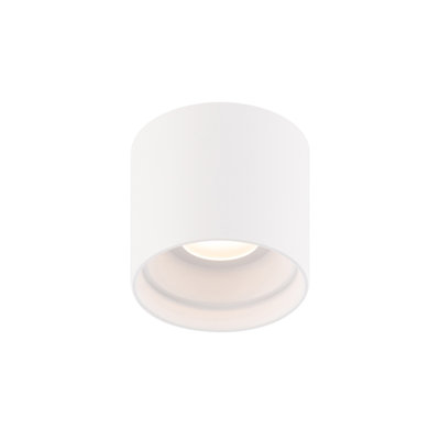 Squat LED Cylinder Outdoor Flush Mount