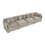Canapé en chenille moderne-740061804-740061806-740061805