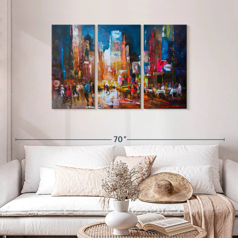 Sébbie à New York, H 28 po x l 45 po