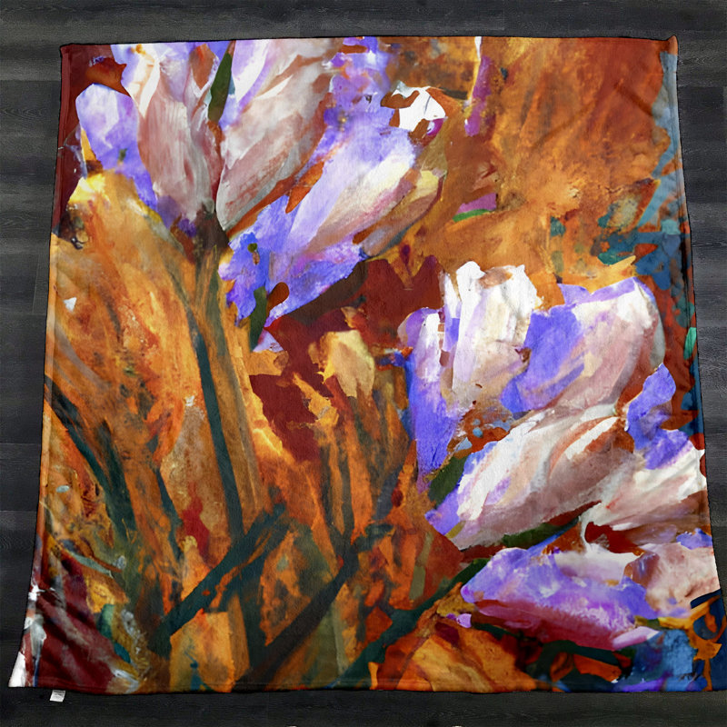 Throw Blanket, 51" W x 60" L