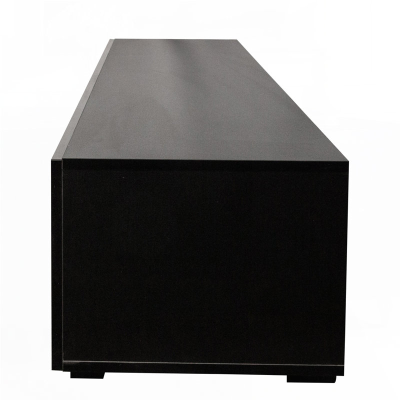 Wall Mounted Floating TV Stand with Drop-Down Cabinets