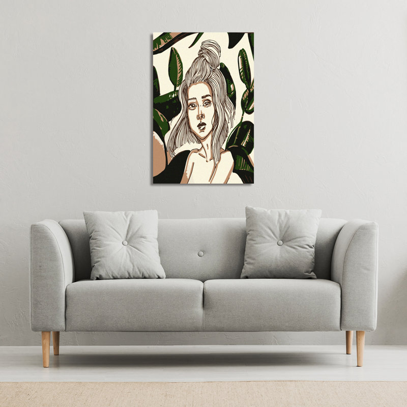 No Title by Andrew Lee - Wrapped Canvas Print, 46cm H x 31cm W x 4cm D
