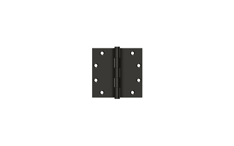 30'' x 30'' Brass Butt Bearing Hinge, Oil Rubbed Bronze