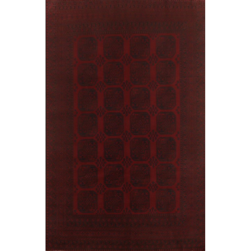 Tapis oriental géométrique 8 x 11