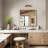 Sasakwa 2 - Light Dimmable Modern Black/Brass Vanity Light