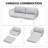 63'' Aluminum Outdoor Patio Sectional (Set of 2)-1793856846
