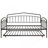 Twin Daybed With Twin Trundle, Durable Metal Frame, Elegant Design For Modern And Space-Efficient Bedrooms-464179999