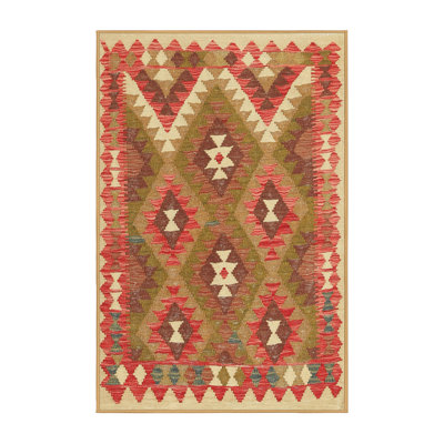 Tapis brun / vert Southwestern