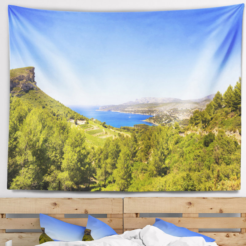 Polyester Tapestry, 50" H x 60" W