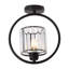Crystal Semi Flush Mount