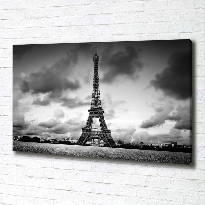 Eiffel Tower Paris - Wrapped Canvas Print