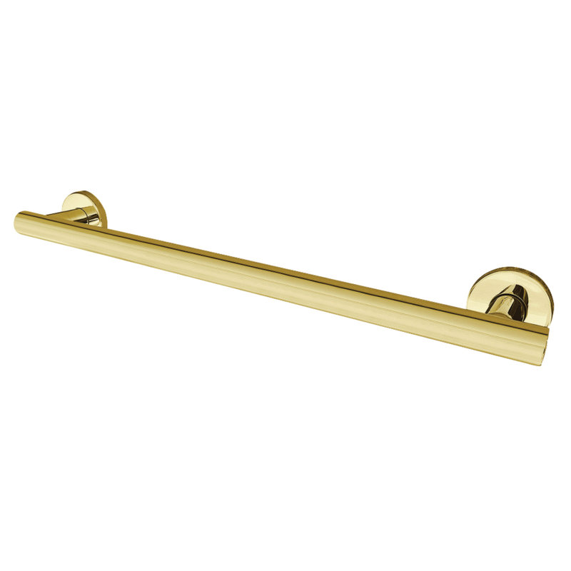 Kingston Brass Berwyn Grab Bar, Polished Brass, 33.13" W