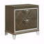 Table de chevet 2 tiroirs