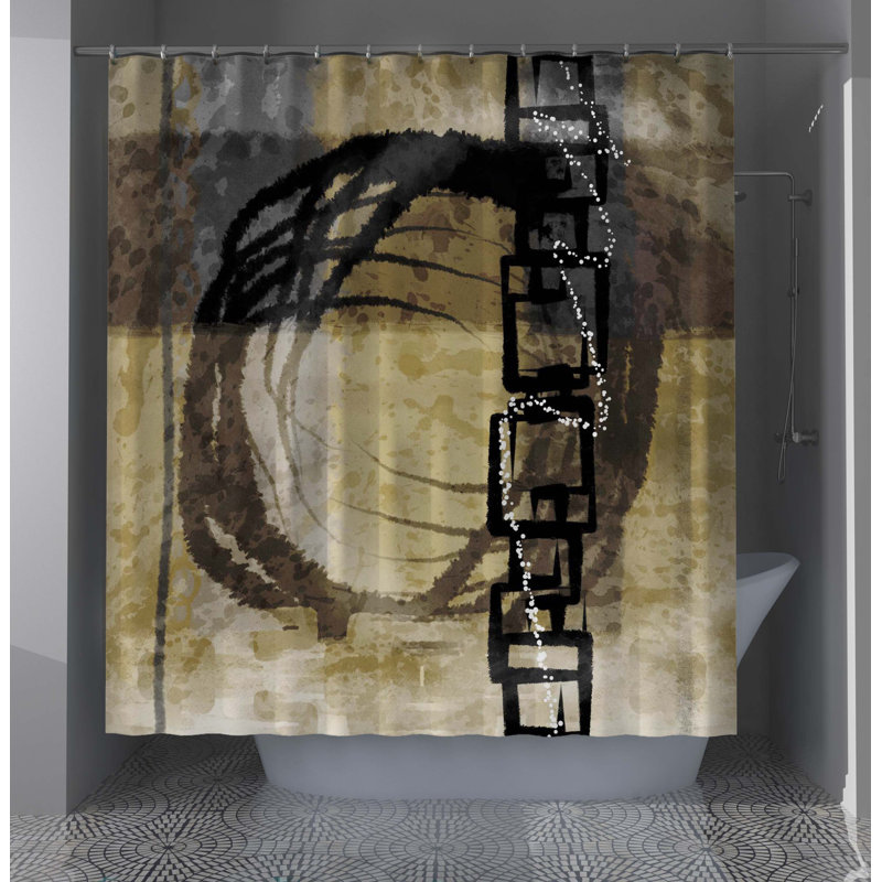Abstract Shower Curtain