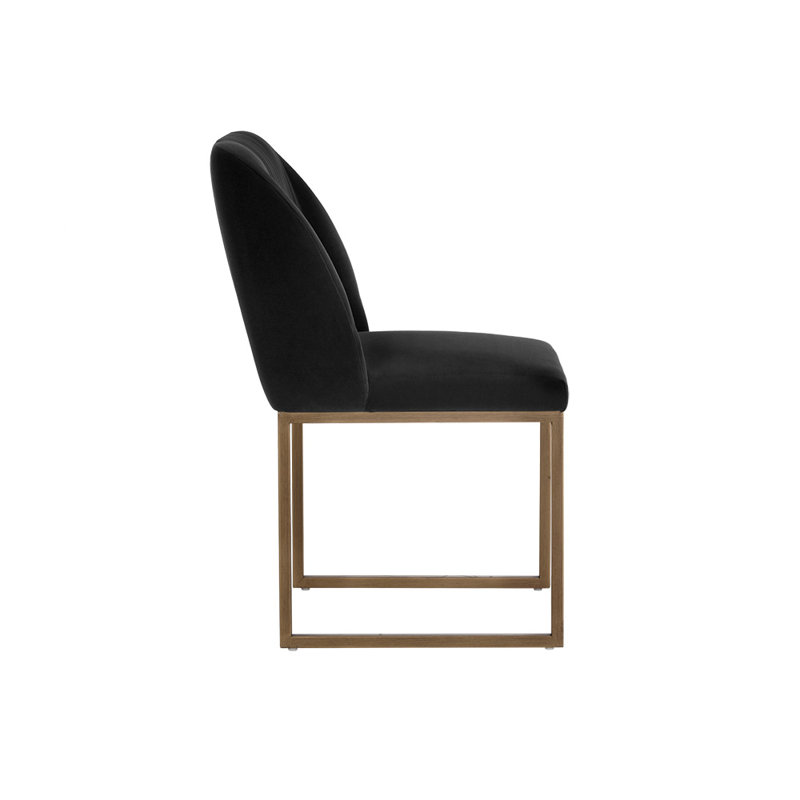 Nevin Upholstered Dining Chair, Gray