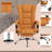 Executive Massage Office Chair With Vibration, Heat, Adjustable Height, Reclining Back, And Footrest For Ultimate Comfort