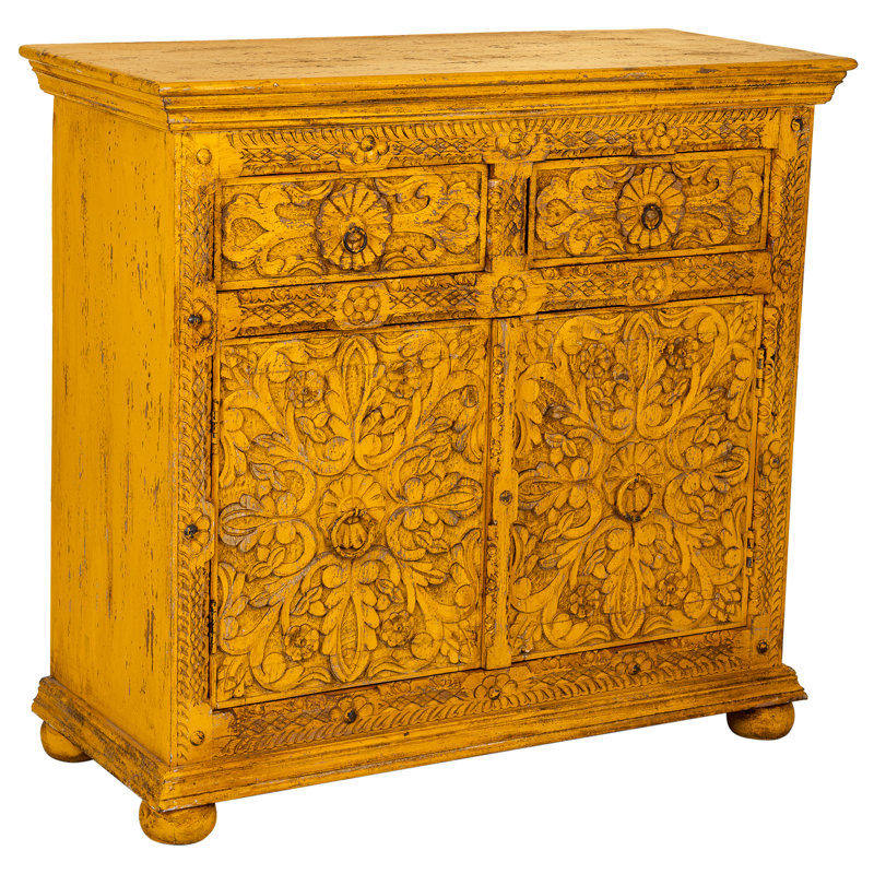 Aretzi 90cm Solid Wood Sideboard