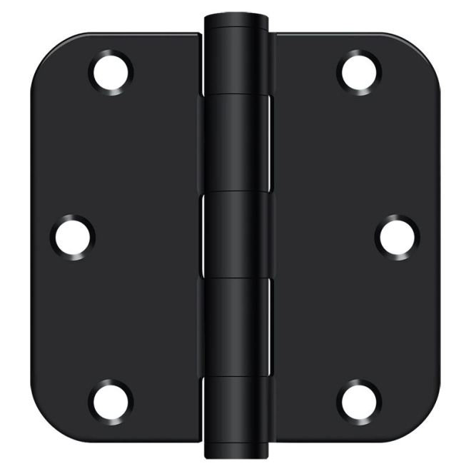 Hinge, Paint Black, Steel