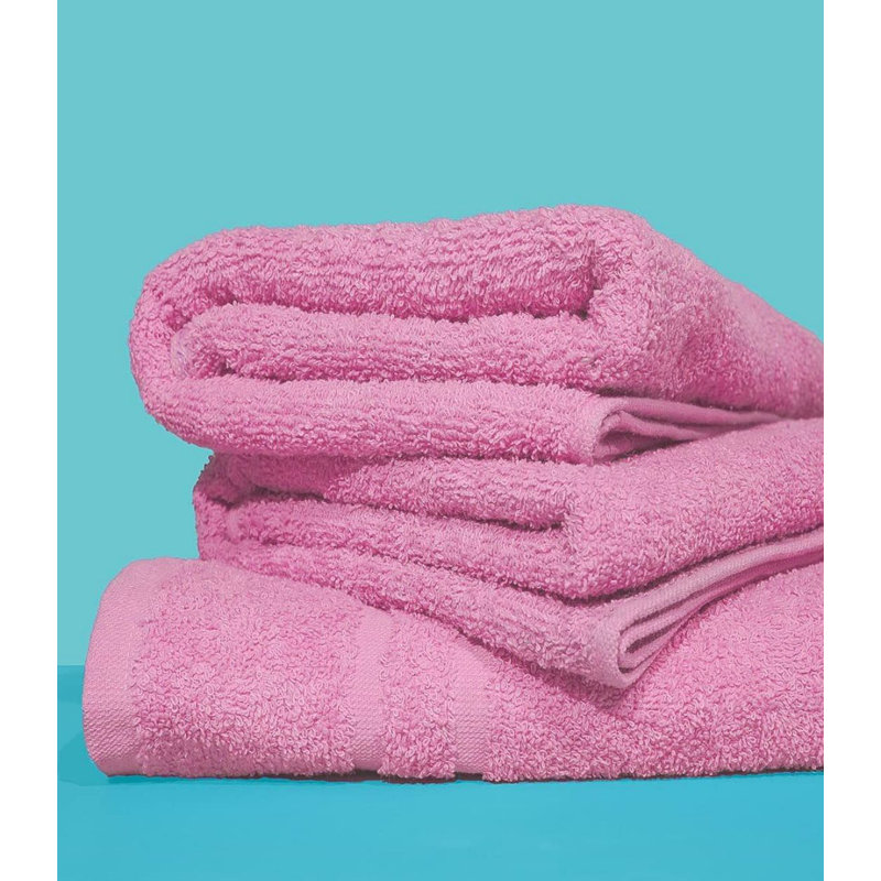 Cotton Bath Towel, Pink