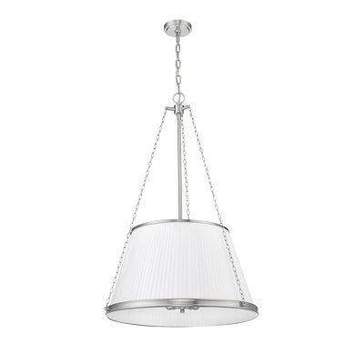 Luminaire suspendu 24 pouces 6 lumières Michiel