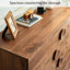 Commode d'appoint en noyer de style scandinave