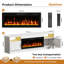 Electric Fireplace TV Stand-1128370899