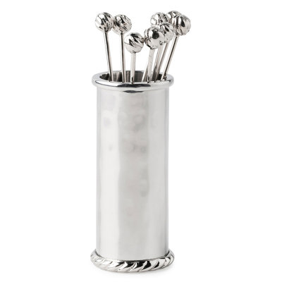 Graham Cocktail Picks and Holder