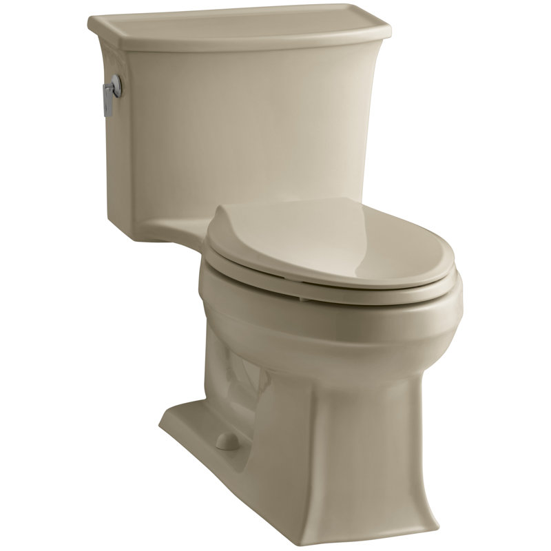 Toilette allongée une pièce 1,28 gpf archer, Sable mexicain