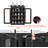 Masumah Wood 4 Compartment Makeup Organizer