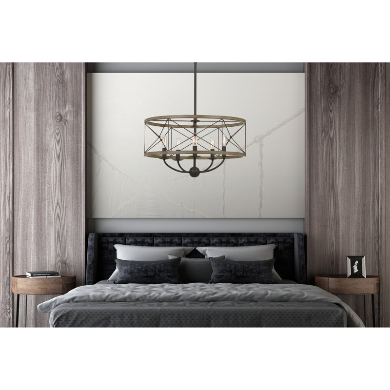 Edmonds 5 - Light Drum Chandelier