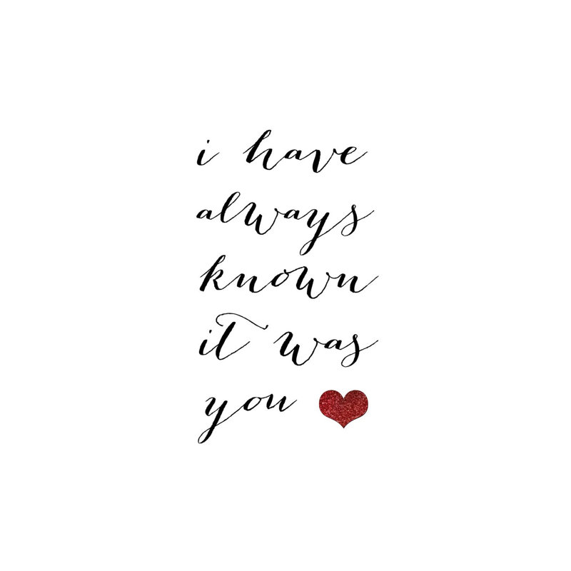 I Have Always Known It Was You by Blursbyai - Gallery-Wrapped Canvas Giclée on Canvas, 101.6 cm H x 66.04 cm W x 1.91 cm D