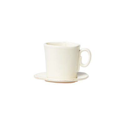 Ensemble de tasse à cappuccino et soucoupe Lastra