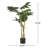 120CM ARTIFICIAL MONSTERA TREE