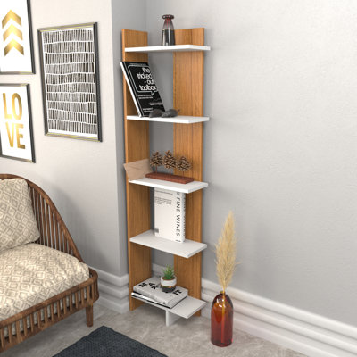 Deddrick Corner Bookcase